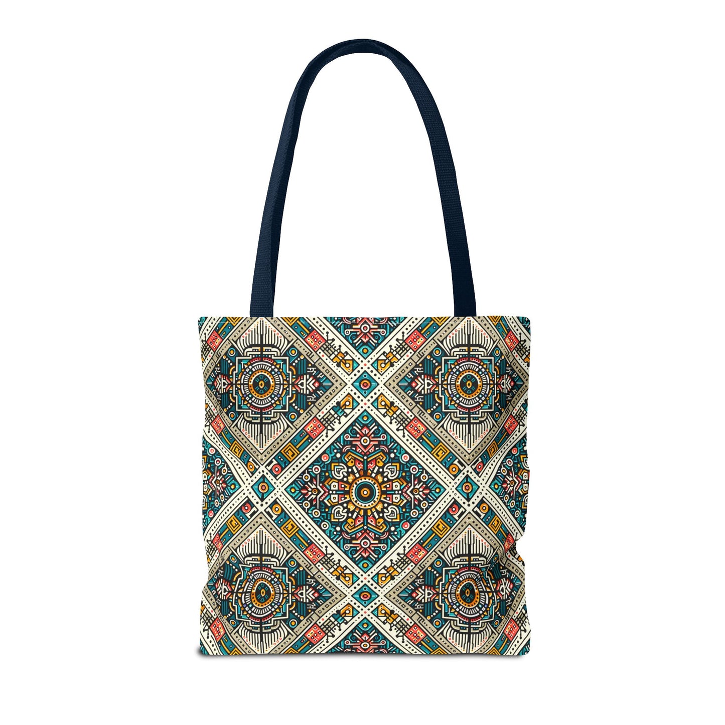 Cultural Fusion Tech Blend of Cultural Heritage With Tech-Inspired Elements Tote Bag - 8404 Design-64