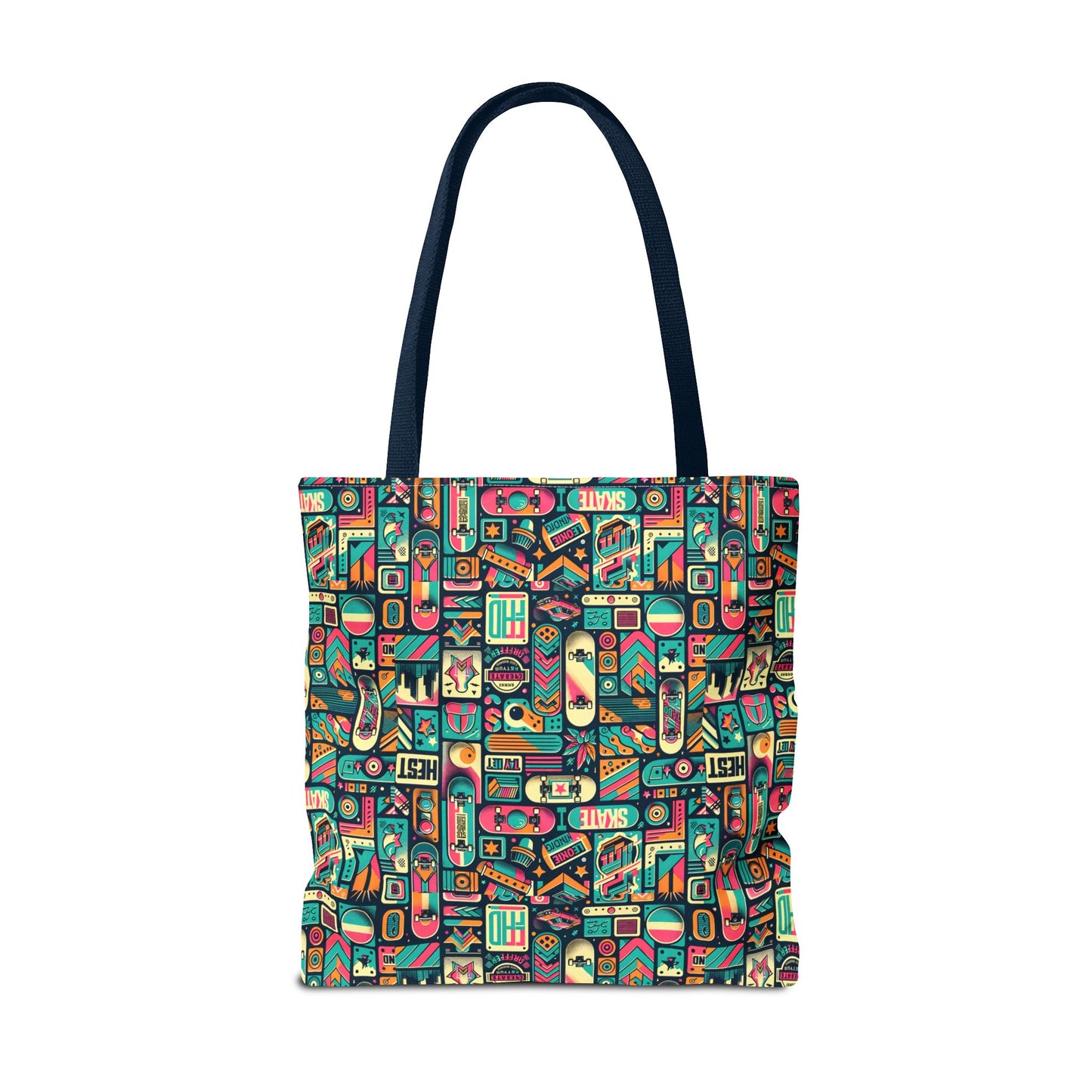 Skate Culture Revival Urban Retro Cool Tote Bag - 8404 Design-61