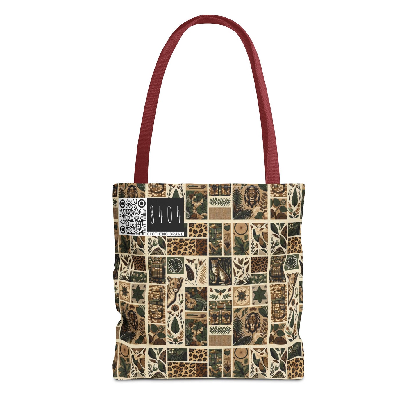 Streetwear Safari Urban Jungle Explorer Tote Bag - 8404 Design-51
