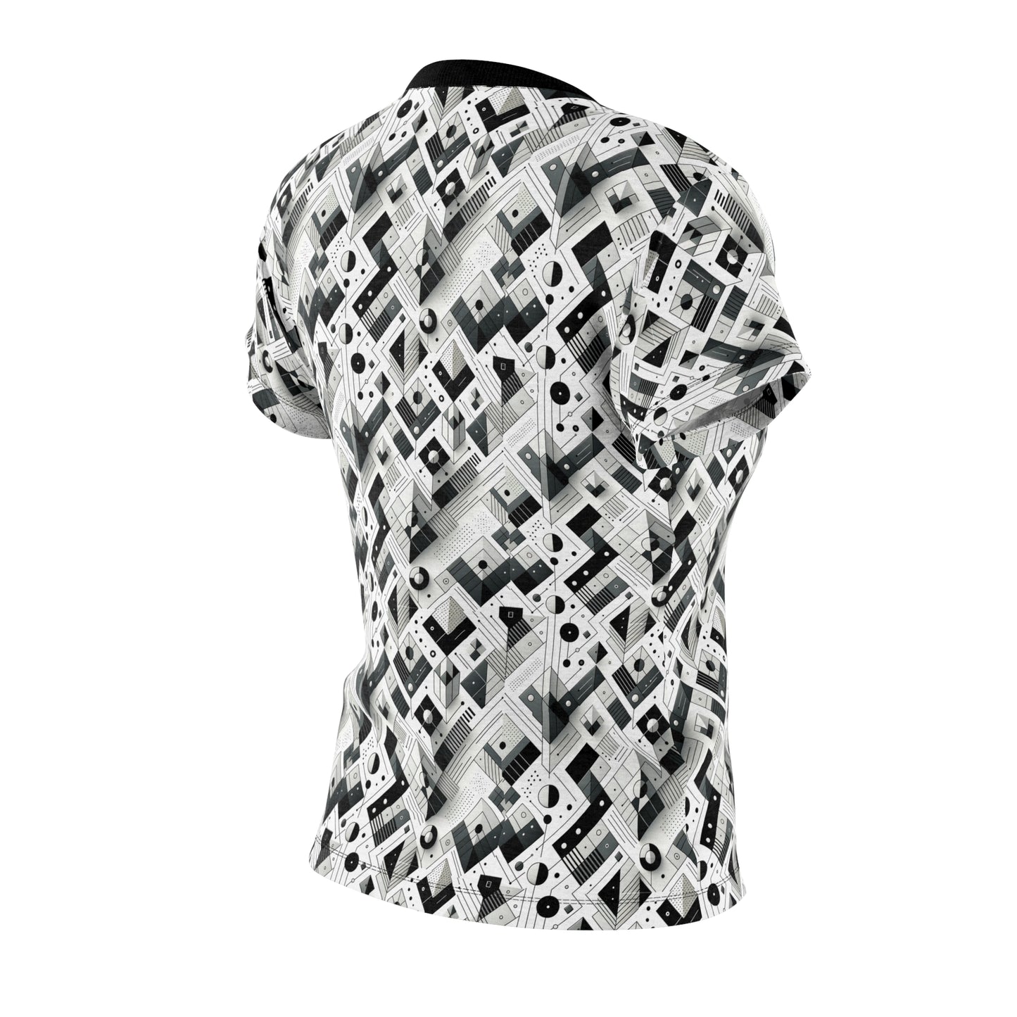 Digital Minimalism Minimalist Tech Women's Cut & Sew Tee - 8404 Design-69