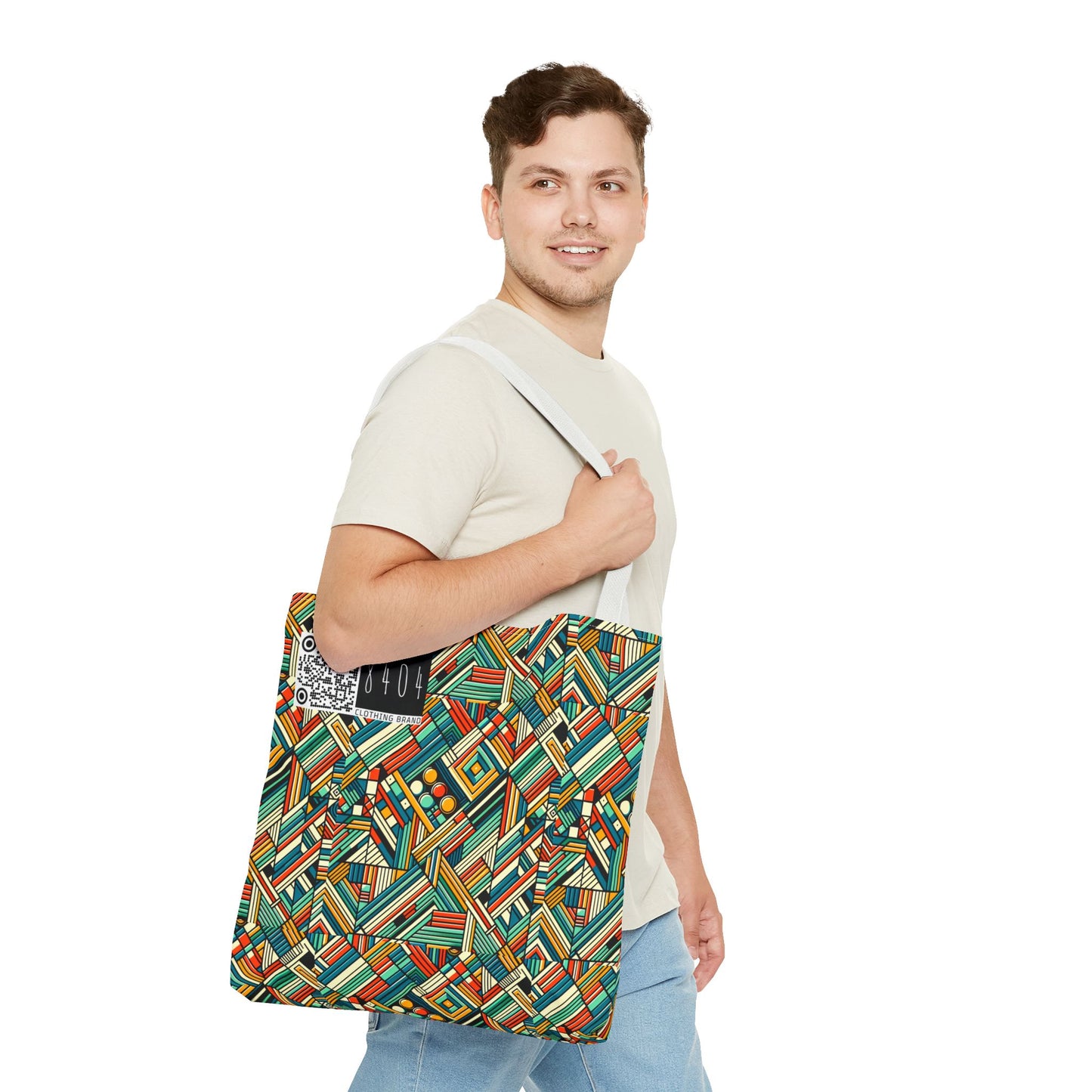 Abstract Graphic Art Modern Artistic Expression Tote Bag - 8404 Design-67