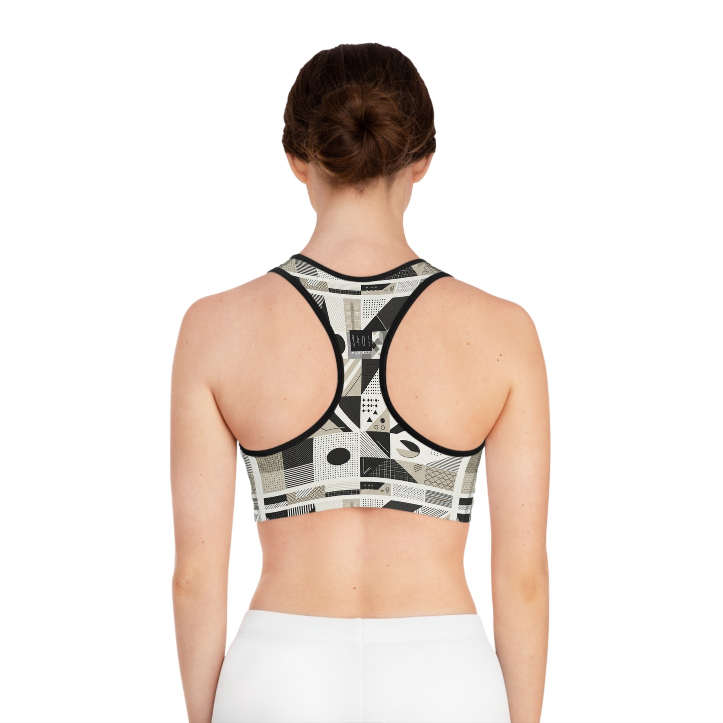 Elevated Athleisure Modern Sophistication With Sporty Elements Sports Bra - 8404 Design-76