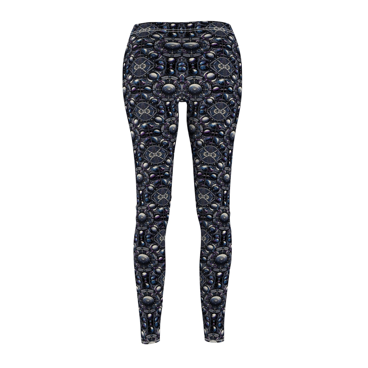 Tech Astronaut Tech-Forward Streetwear Meets Space Exploration Women's Cut & Sew Casual Leggings - 8404 Design-46
