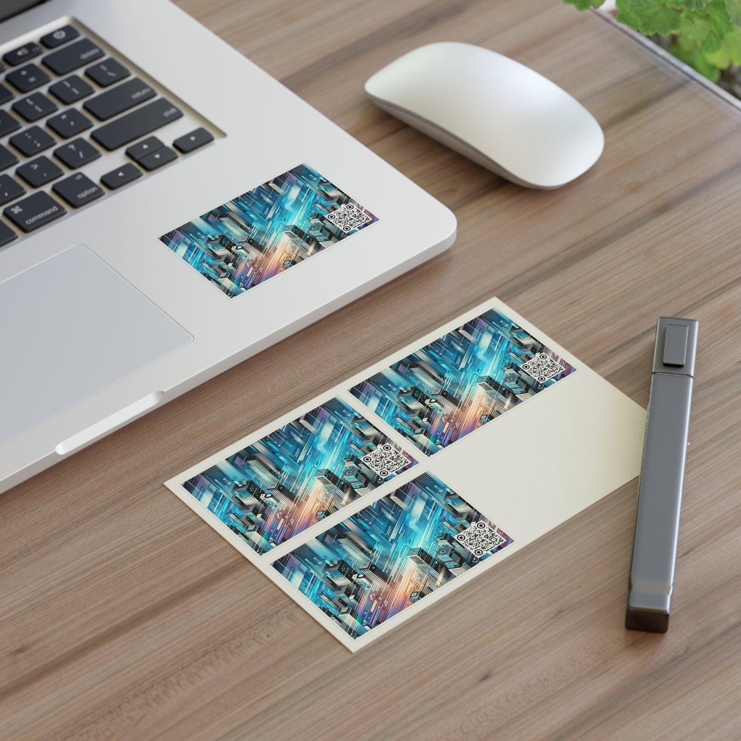 Digital Motion Futuristic Tech Sticker Sheets - 8404 Design-58