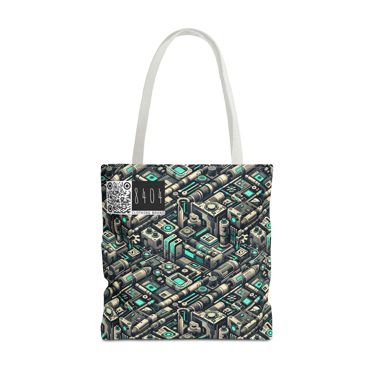 Tech Utility Fusion Modern Tech Streetwear Tote Bag - 8404 Design-49