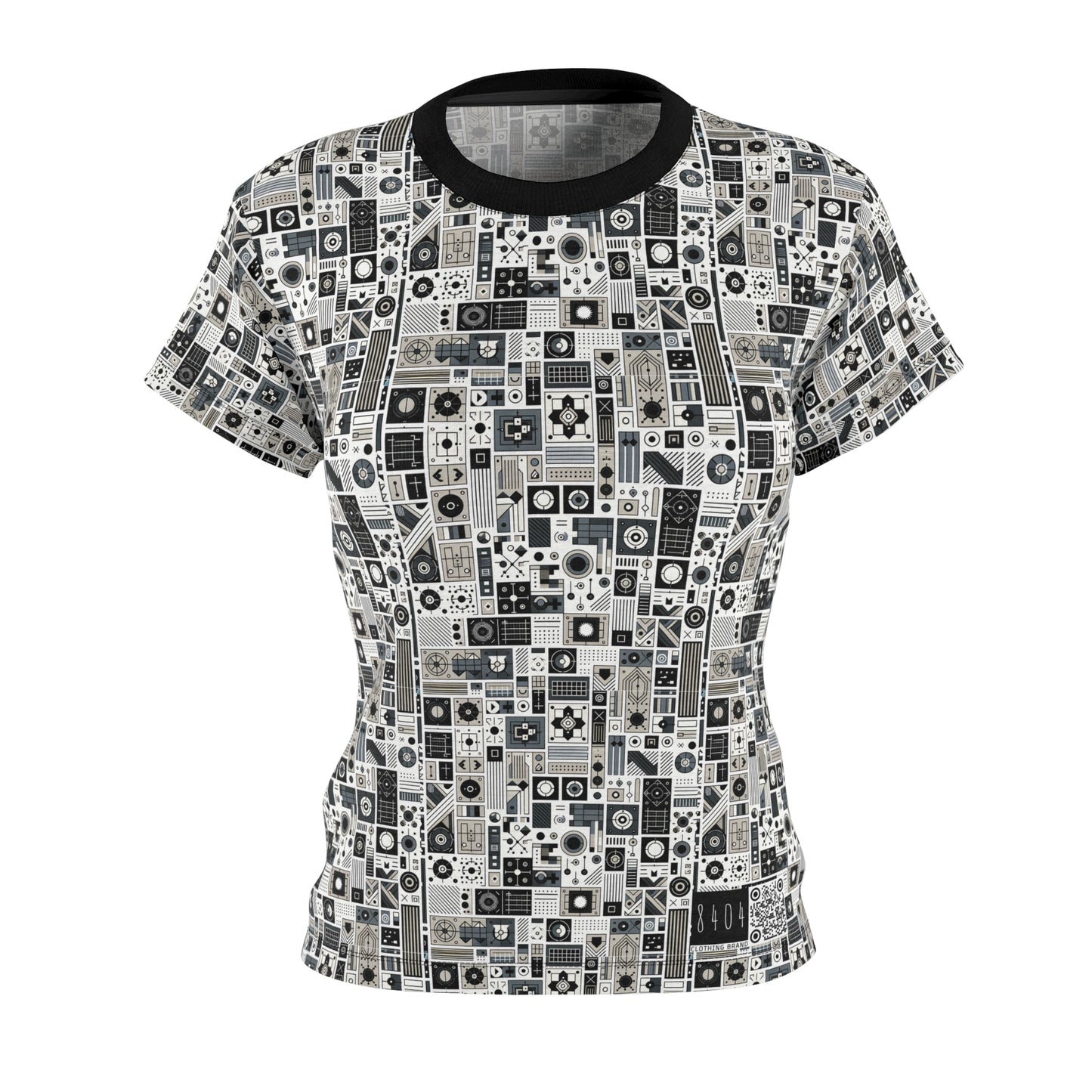 Digital Minimalism Minimalist Tech Women's Cut & Sew Tee - 8404 Design-45