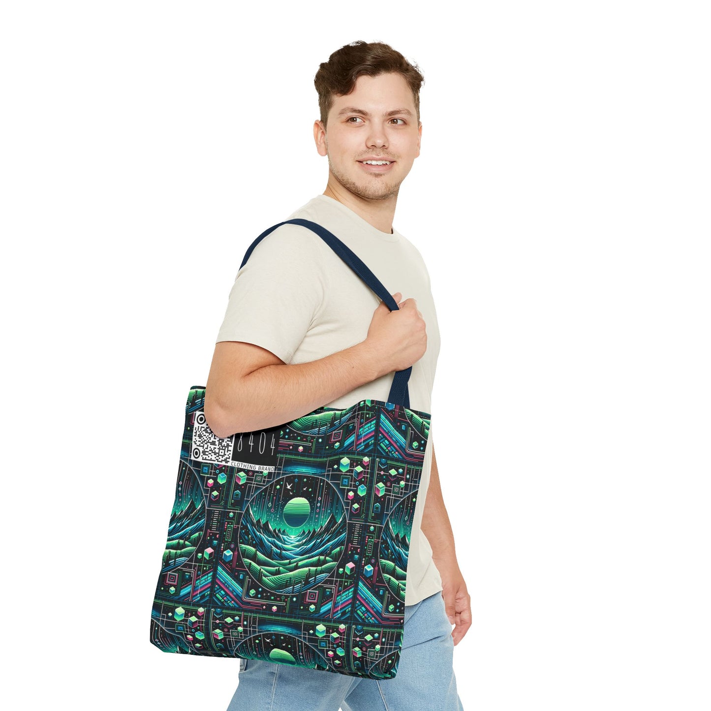 Digital Adventure Graphics Digital Explorer Tote Bag - 8404 Design-59