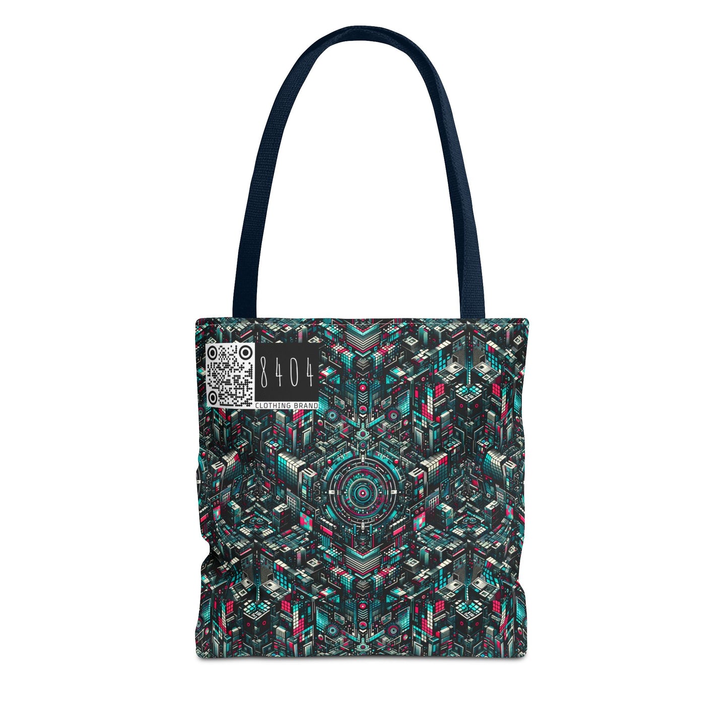 Digital Rebellion Tech-Inspired Streetwear Tote Bag - 8404 Design-54