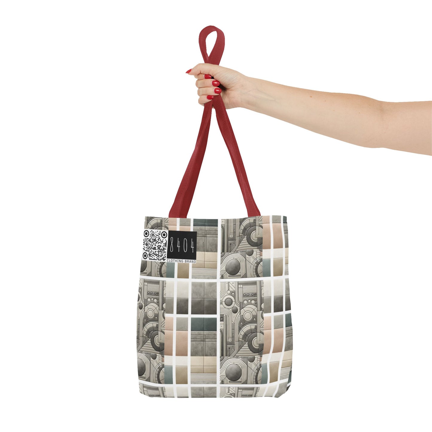 Tech Utility Chic Tech-Forward Minimalist Tote Bag - 8404 Design-59