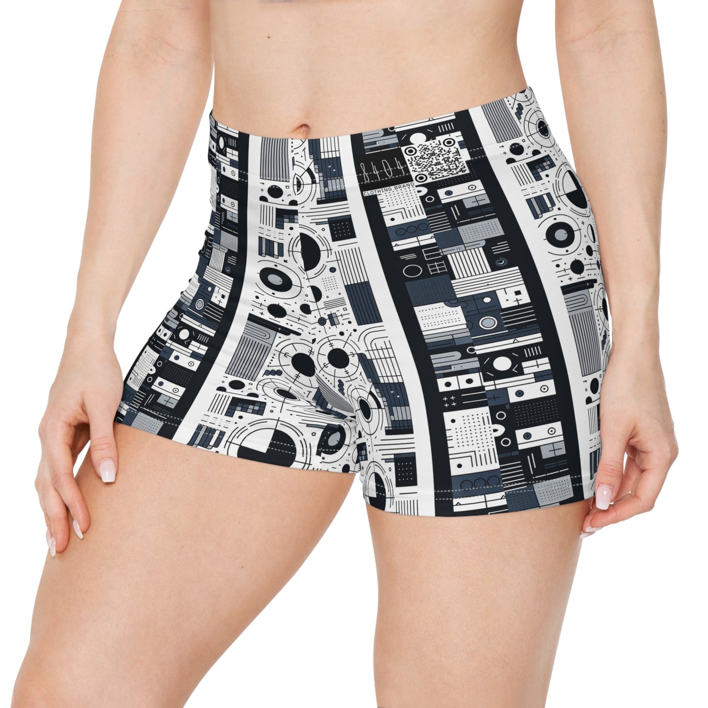 Minimalist Athleisure Minimalist Tech Women's Shorts - 8404 Design-54
