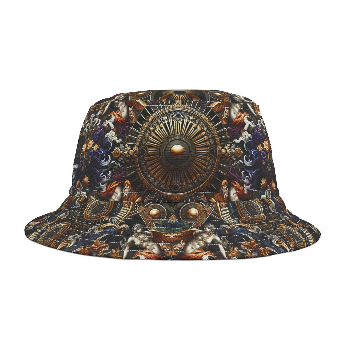 Digital Renaissance Luxurious Streetwear Inspired By Classical Art With a Modern Twist Bucket Hat - 8404 Design-55