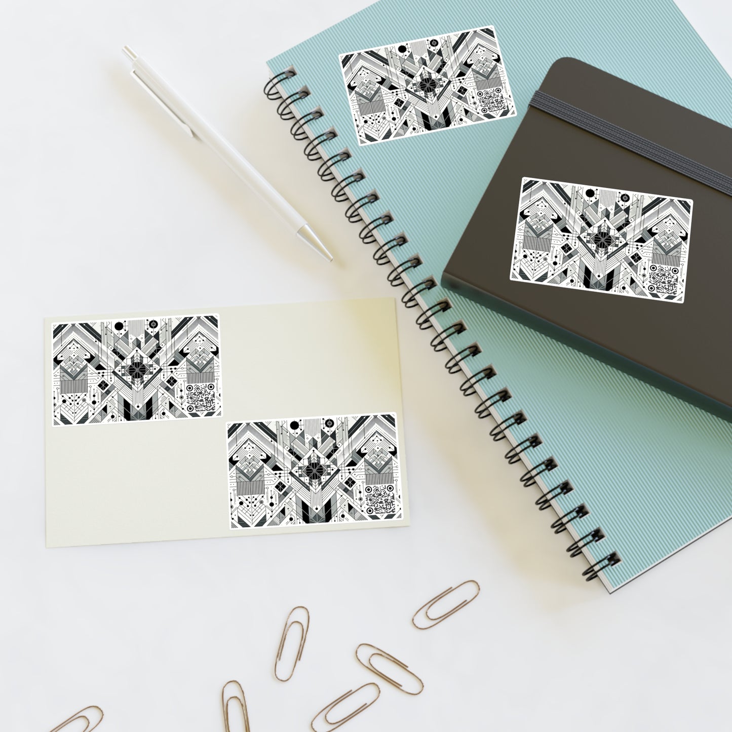 Digital Minimalism Minimalist Tech Sticker Sheets - 8404 Design-59