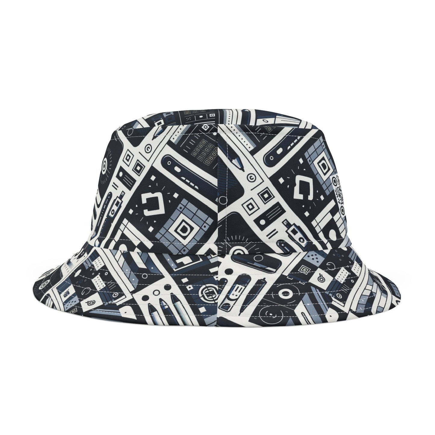 Minimalist Athleisure Minimalist Tech Bucket Hat - 8404 Design-60