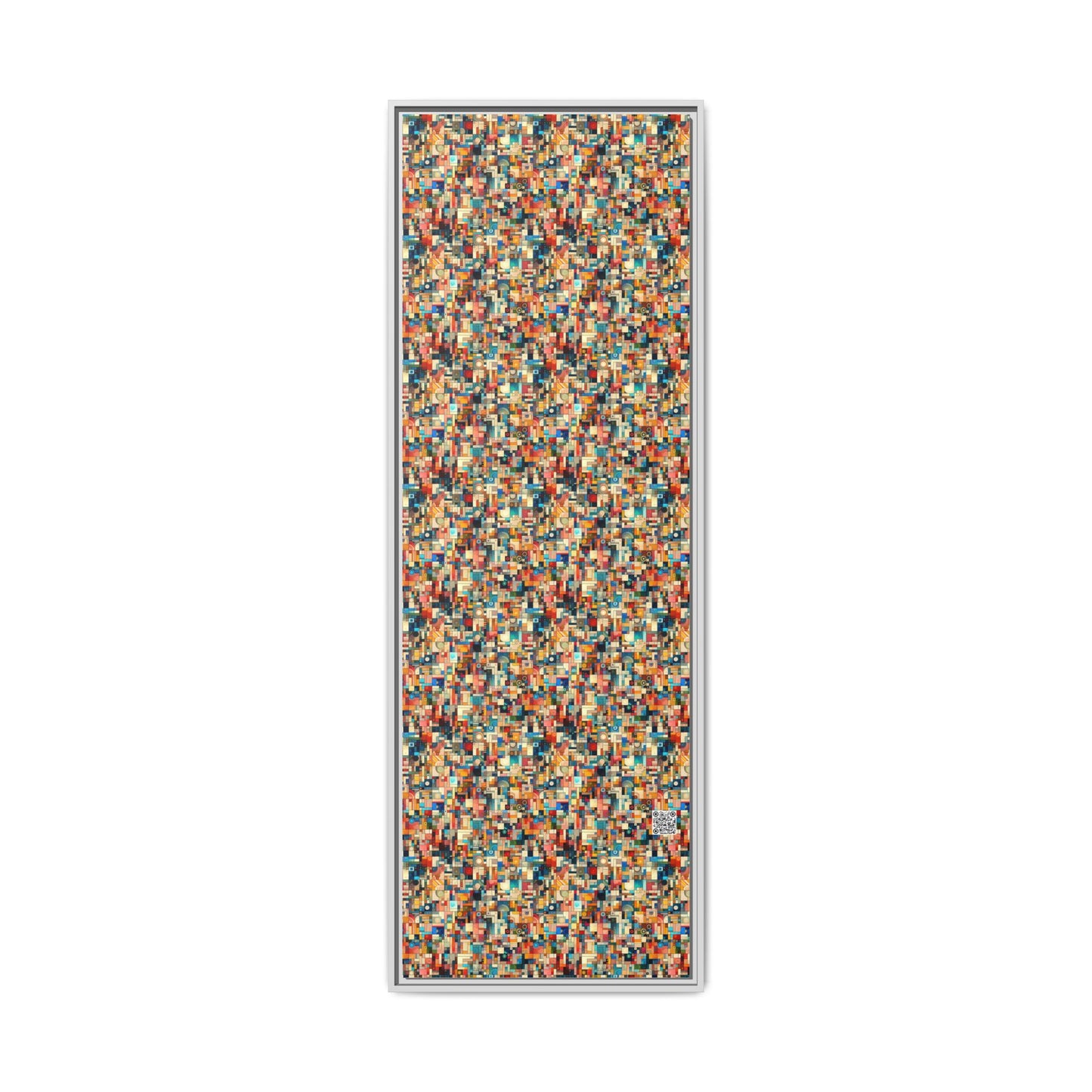Digital Artistic Expression Artistic Streetwear Matte Canvas, Framed (multi-Color) - 8404 Design-46 B