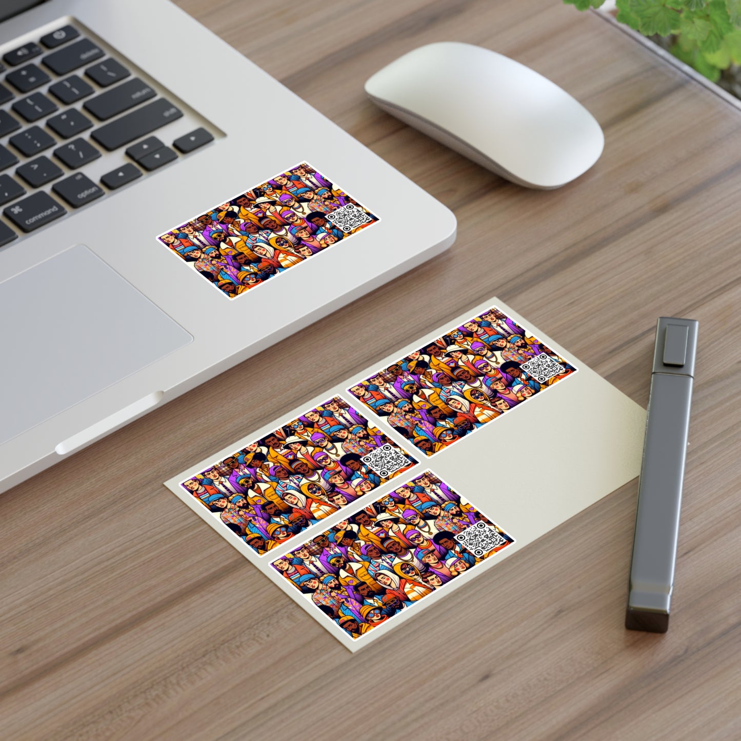 Digital Retro Aesthetics Nostalgic Yet Vibrant Streetwear With a Modern Twist Sticker Sheets - 8404 Design-58