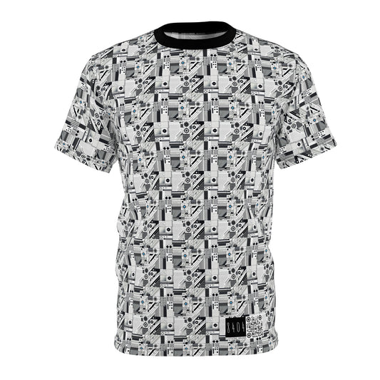 Digital Minimalism Minimalist Tech Unisex Cut & Sew Tee - 8404 Design-52