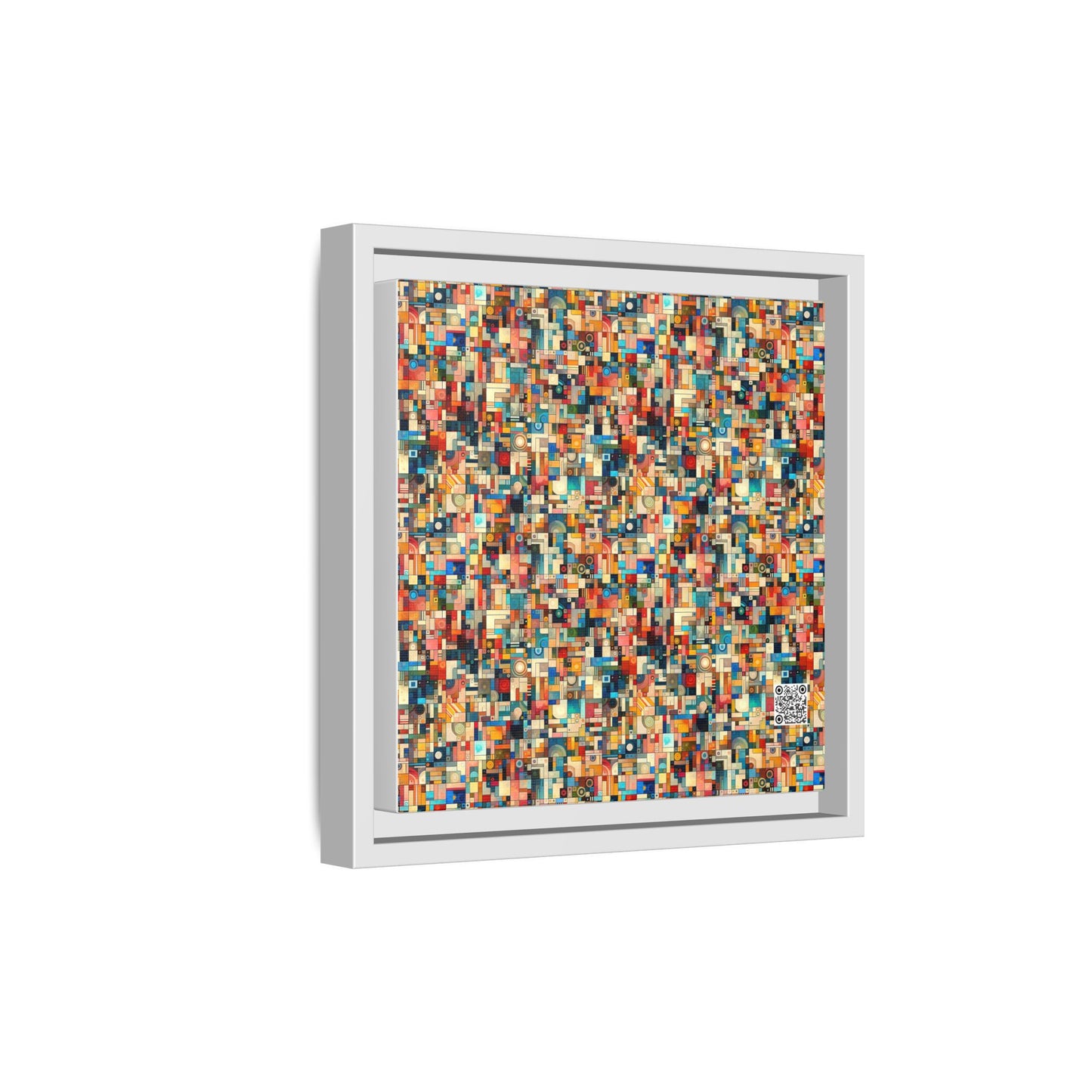 Digital Artistic Expression Artistic Streetwear Matte Canvas, Framed (multi-Color) - 8404 Design-46 B