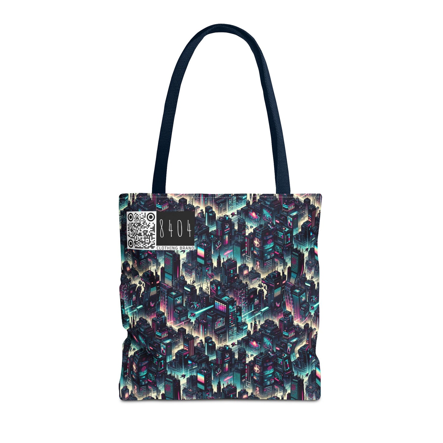 Digital Rebellion Tech-Inspired Streetwear Tote Bag - 8404 Design-51