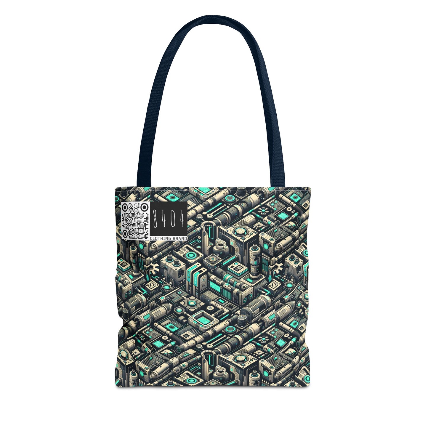 Tech Utility Fusion Modern Tech Streetwear Tote Bag - 8404 Design-49