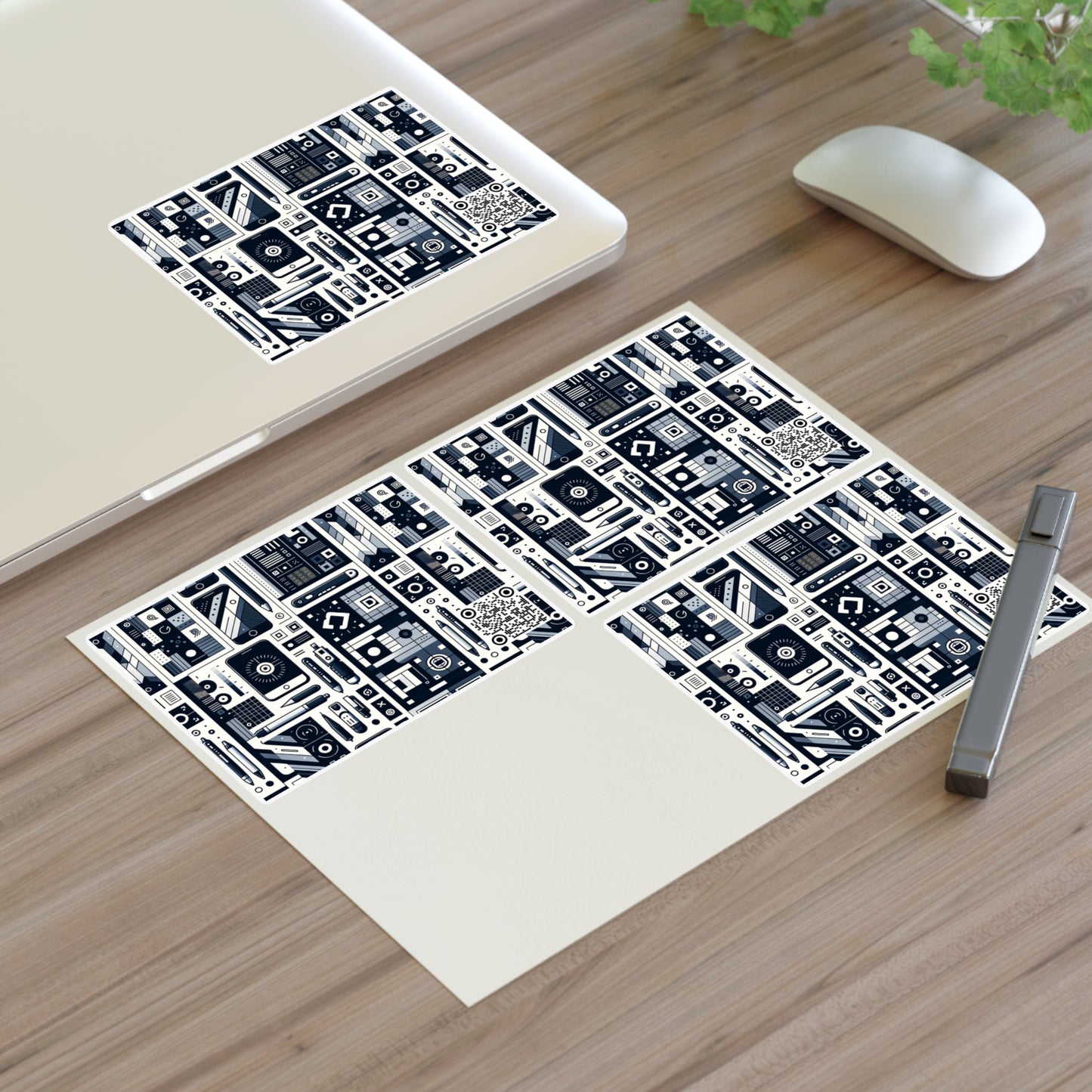 Minimalist Athleisure Minimalist Tech Sticker Sheets - 8404 Design-60
