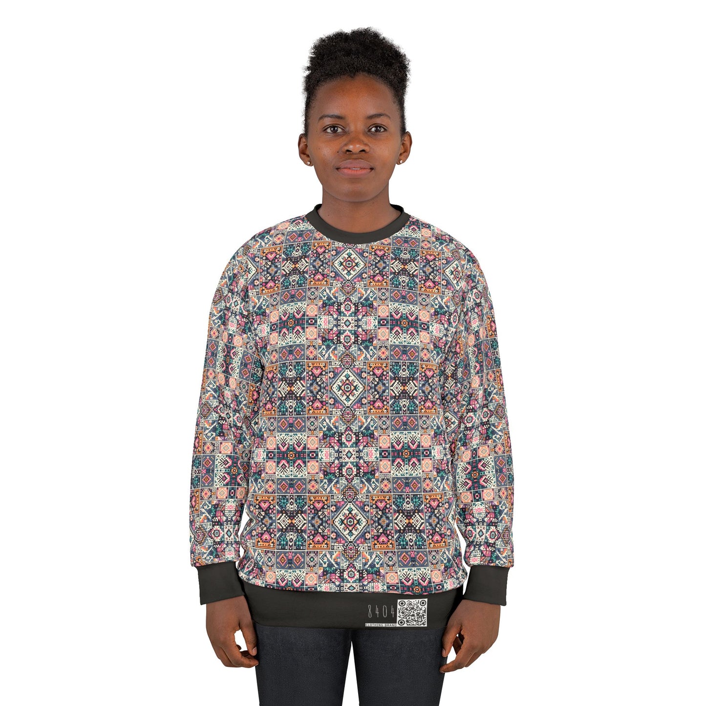 Digital Artisanal Fusion Digital Artisanal Sweatshirt - 8404 Design-65