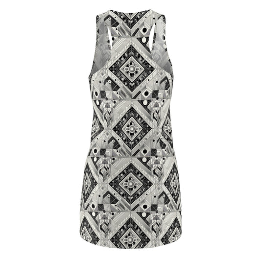 Tech Minimalism Minimalist Tech Women's Cut & Sew Racerback Dress - 8404 Design-54