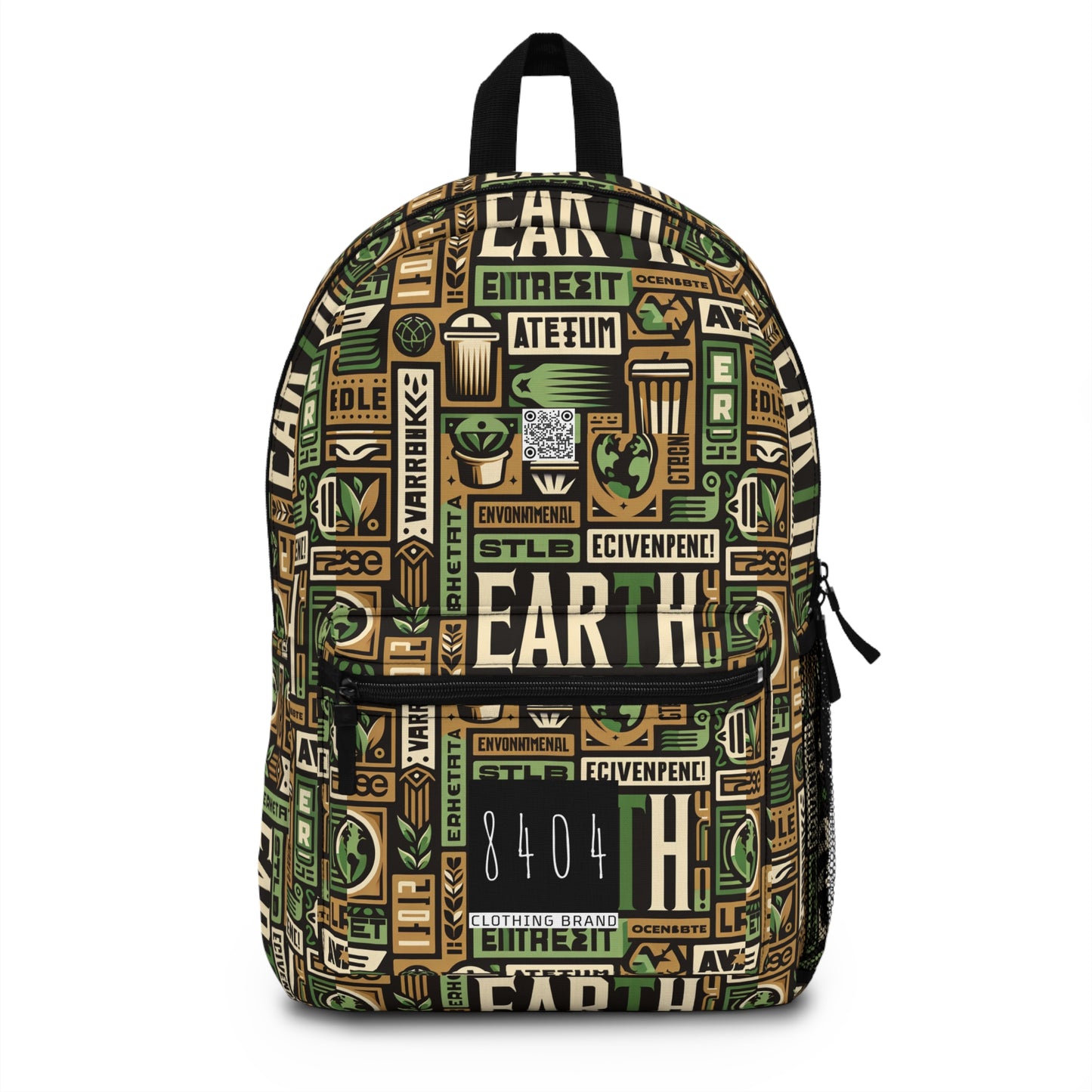 Sustainable Protest Fashion Eco-Conscious Activism Backpack - 8404 Design-59