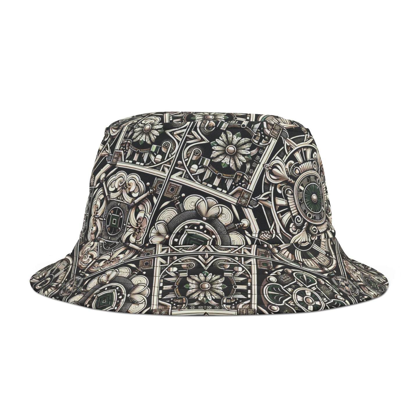 Cyber Garden Party Tech Garden Extravaganza Bucket Hat - 8404 Design-45