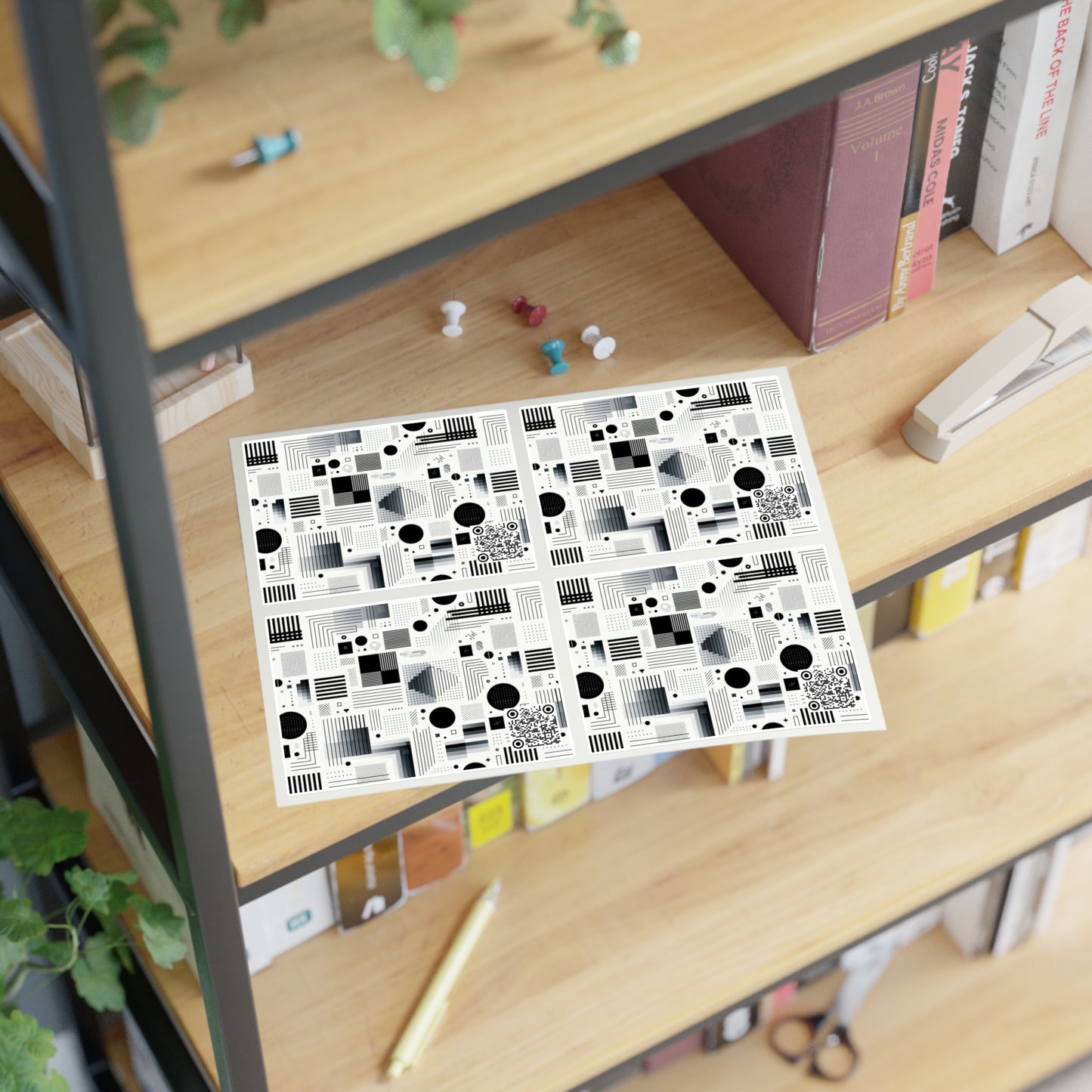 Digital Minimalism Minimalist Tech Sticker Sheets - 8404 Design-60