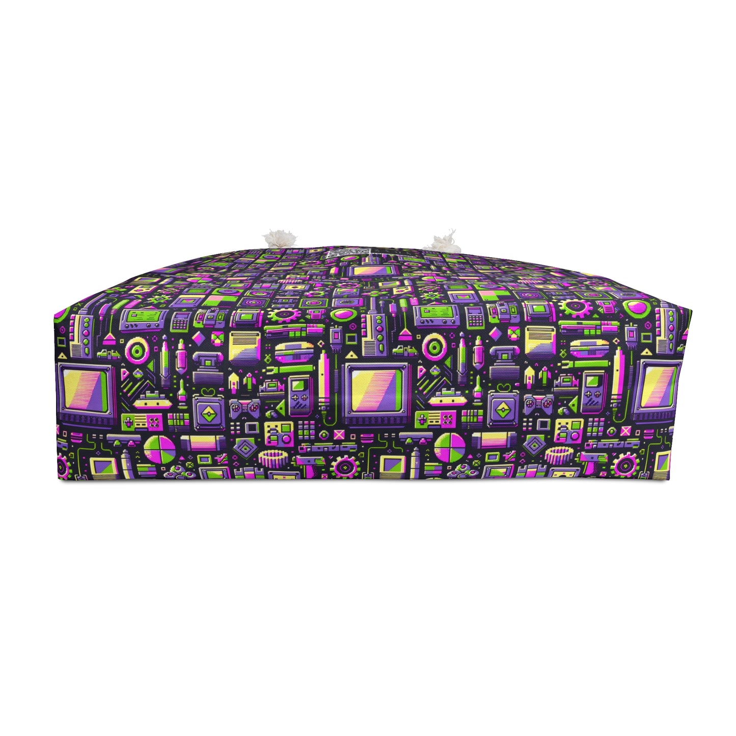 Digital Nostalgia Remix Modern Vintage Fusion Weekender Bag - 8404 Design-67
