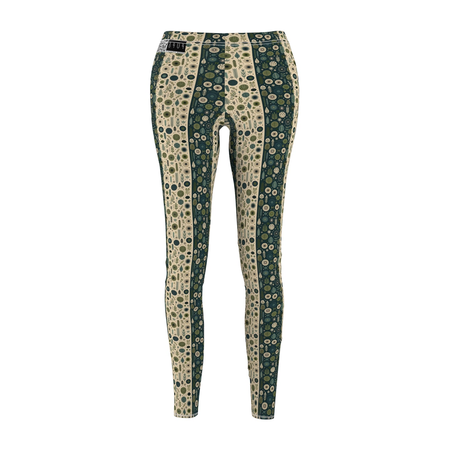Sustainable Street Utility Sustainable Tech Streetwear Women's Cut & Sew Casual Leggings - 8404 Design-62