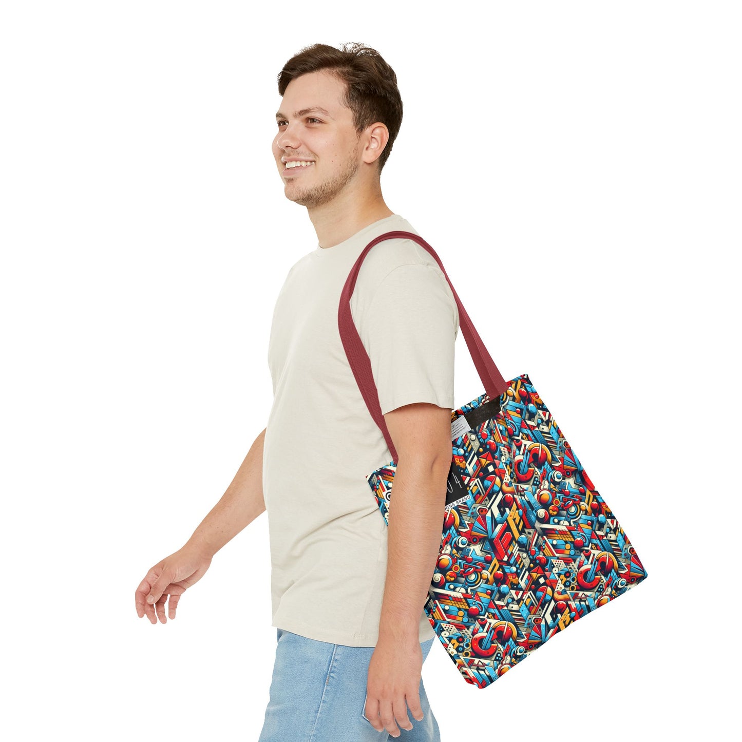 Neo-Traditional Street Art Modern Street Art Fusion Tote Bag - 8404 Design-67