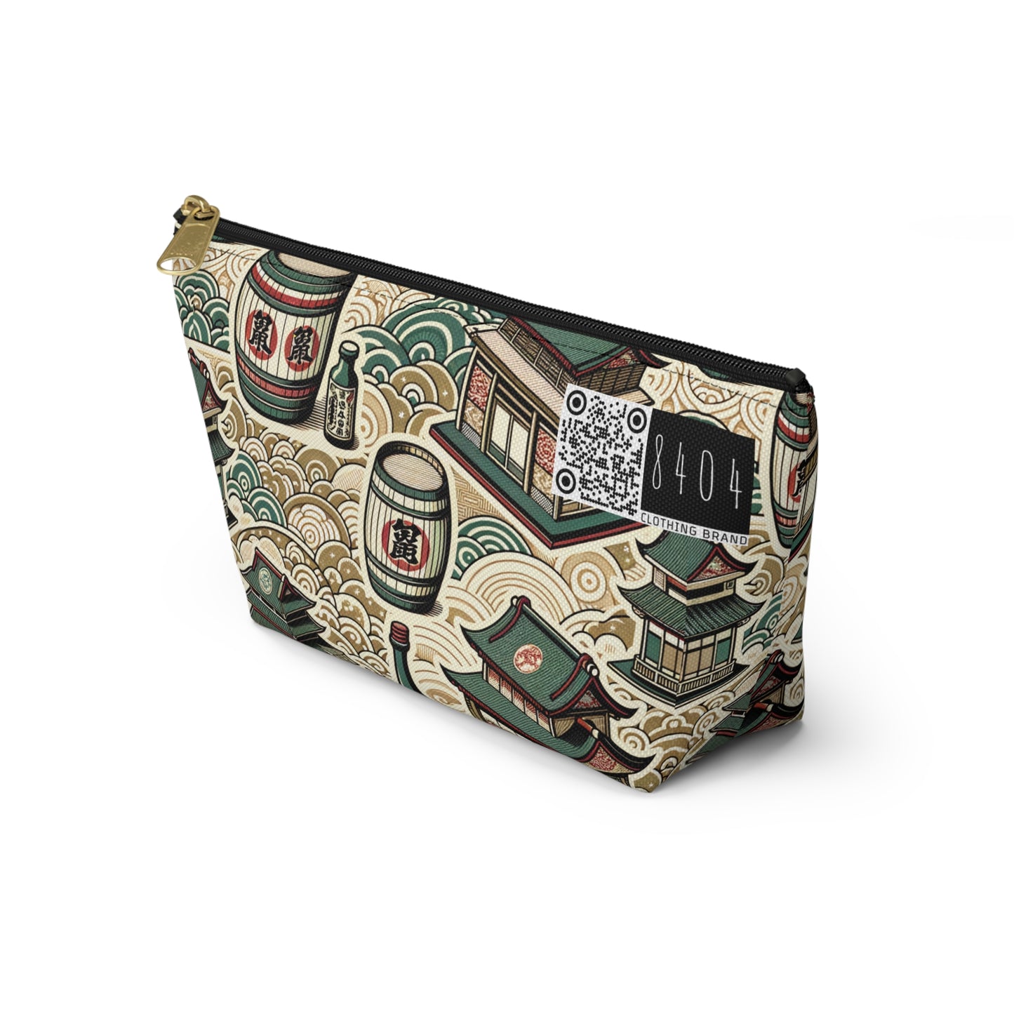 Cultural Artisanal Fusion Contemporary Cultural Elegance Accessory Pouch W T-Bottom - 8404 Design-68