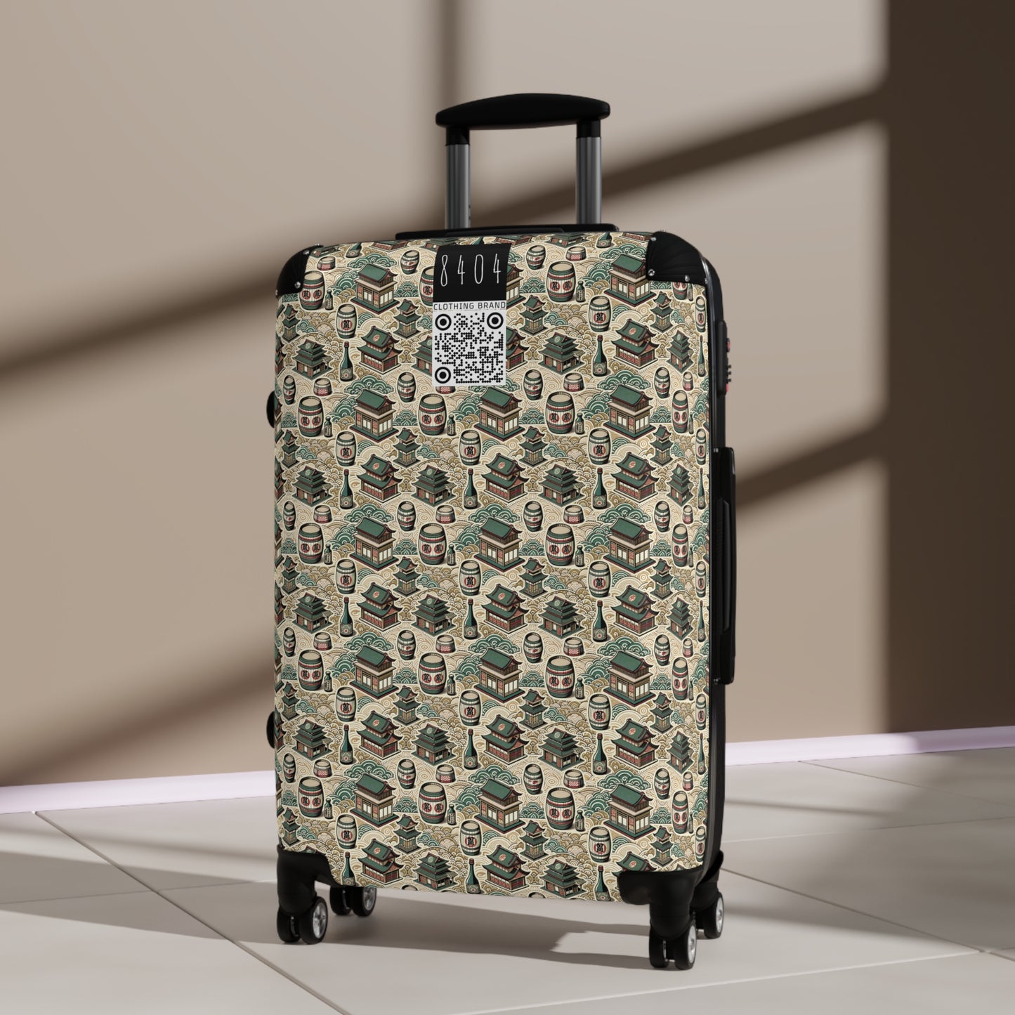 Cultural Artisanal Fusion Contemporary Cultural Elegance Suitcase - 8404 Design-68