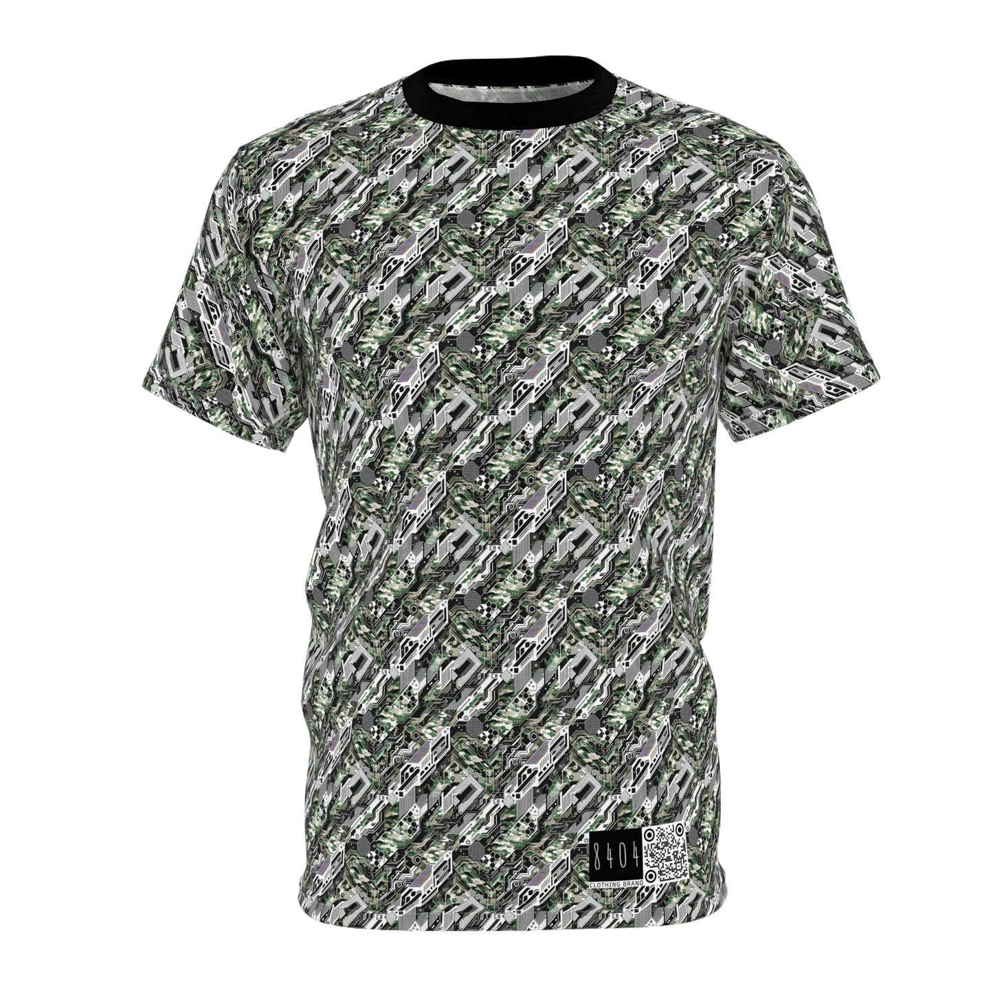 Tech Camo Fusion Tech-Forward Streetwear With a Futuristic Edge Unisex Cut & Sew Tee - 8404 Design-46