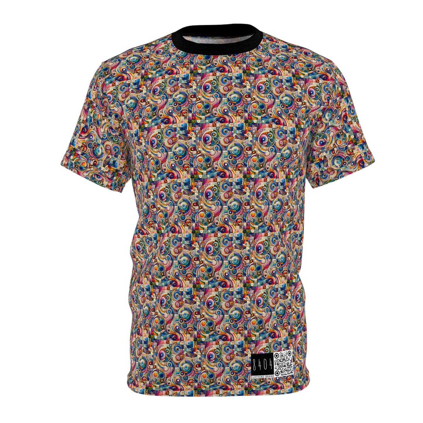 Digital Artistic Expression Artistic Streetwear Unisex Cut & Sew Tee - 8404 Design-49