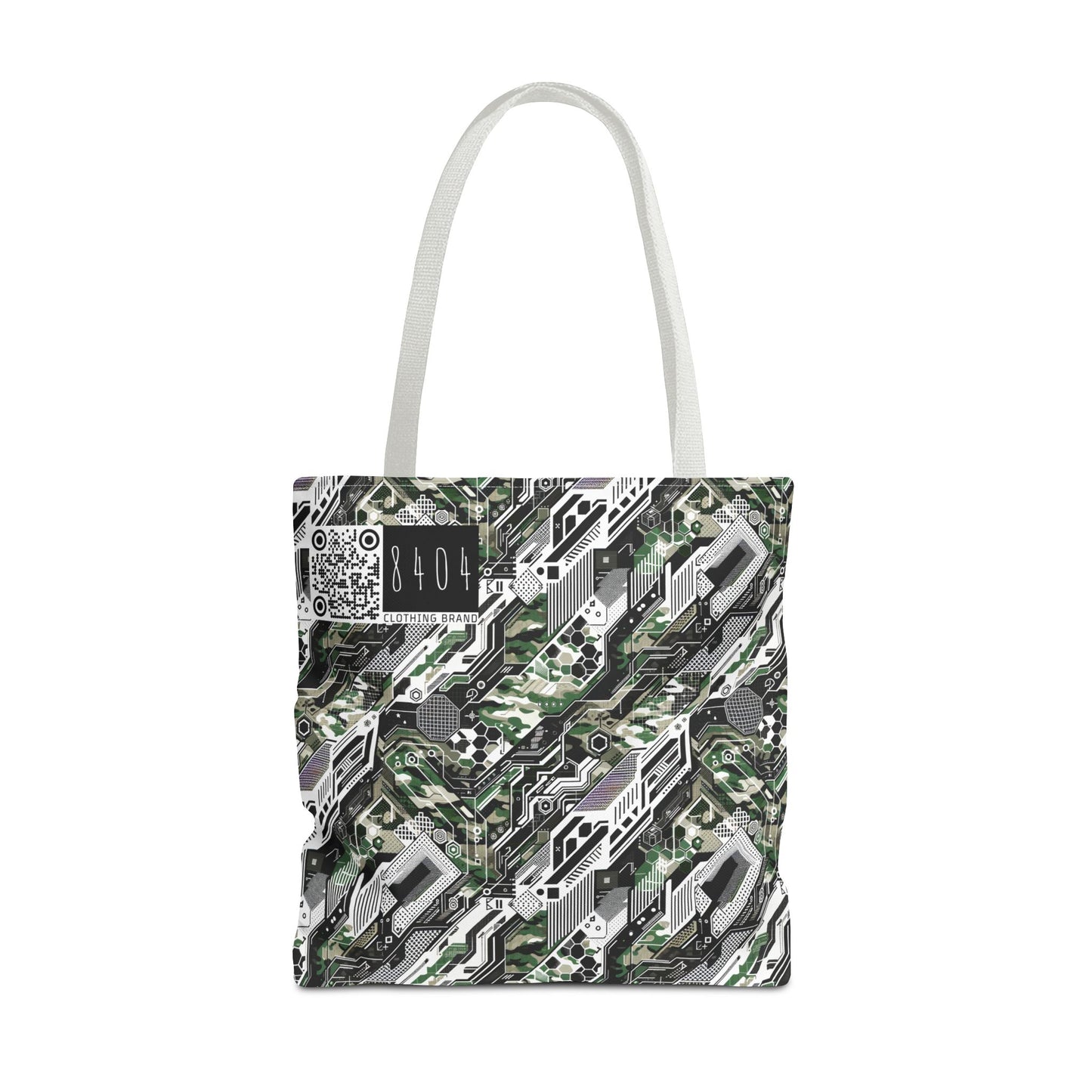 Tech Camo Fusion Tech-Forward Streetwear With a Futuristic Edge Tote Bag - 8404 Design-46