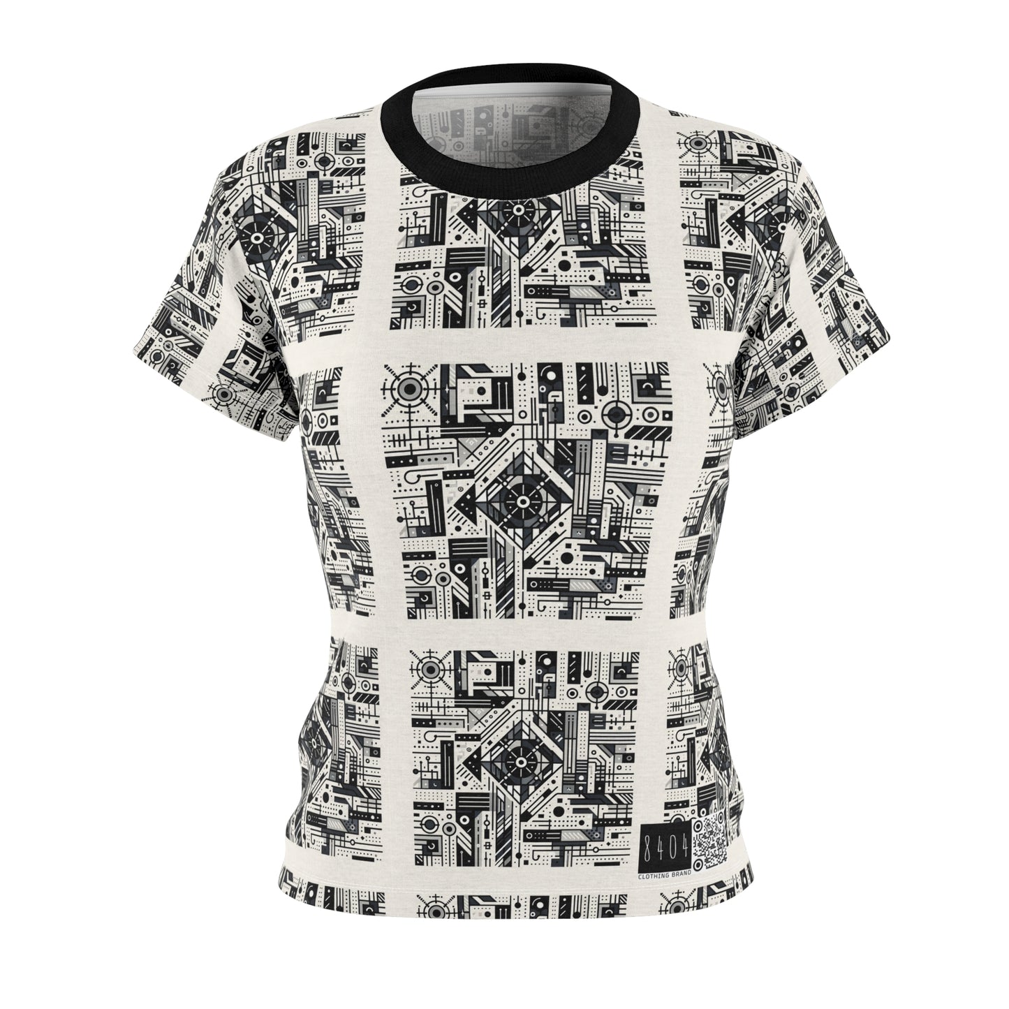 Digital Minimalism Minimalist Tech Women's Cut & Sew Tee - 8404 Design-47