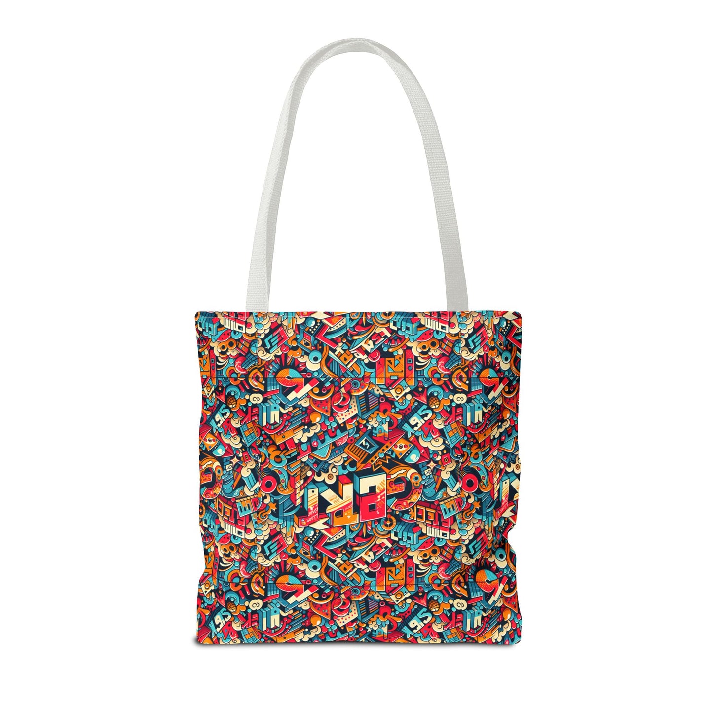 Neo-Traditional Street Art Modern Street Art Fusion Tote Bag - 8404 Design-58