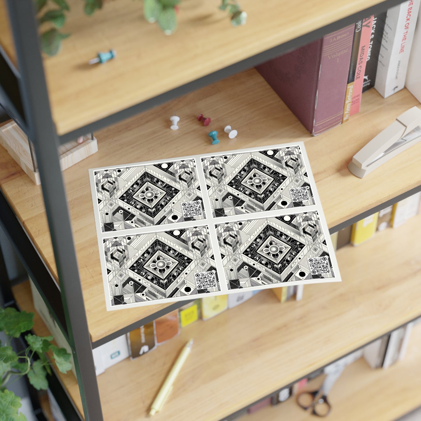 Tech Minimalism Minimalist Tech Sticker Sheets - 8404 Design-54