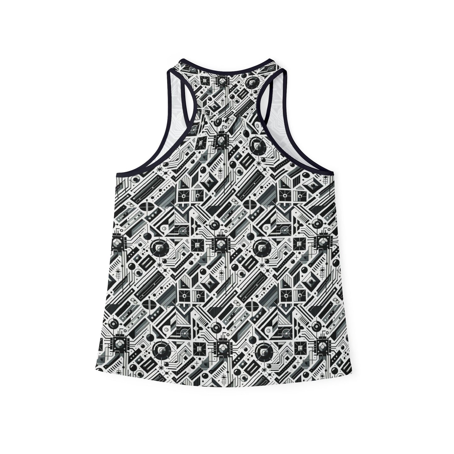Digital Minimalism Minimalist Tech Women's Tank Top - 8404 Design-62
