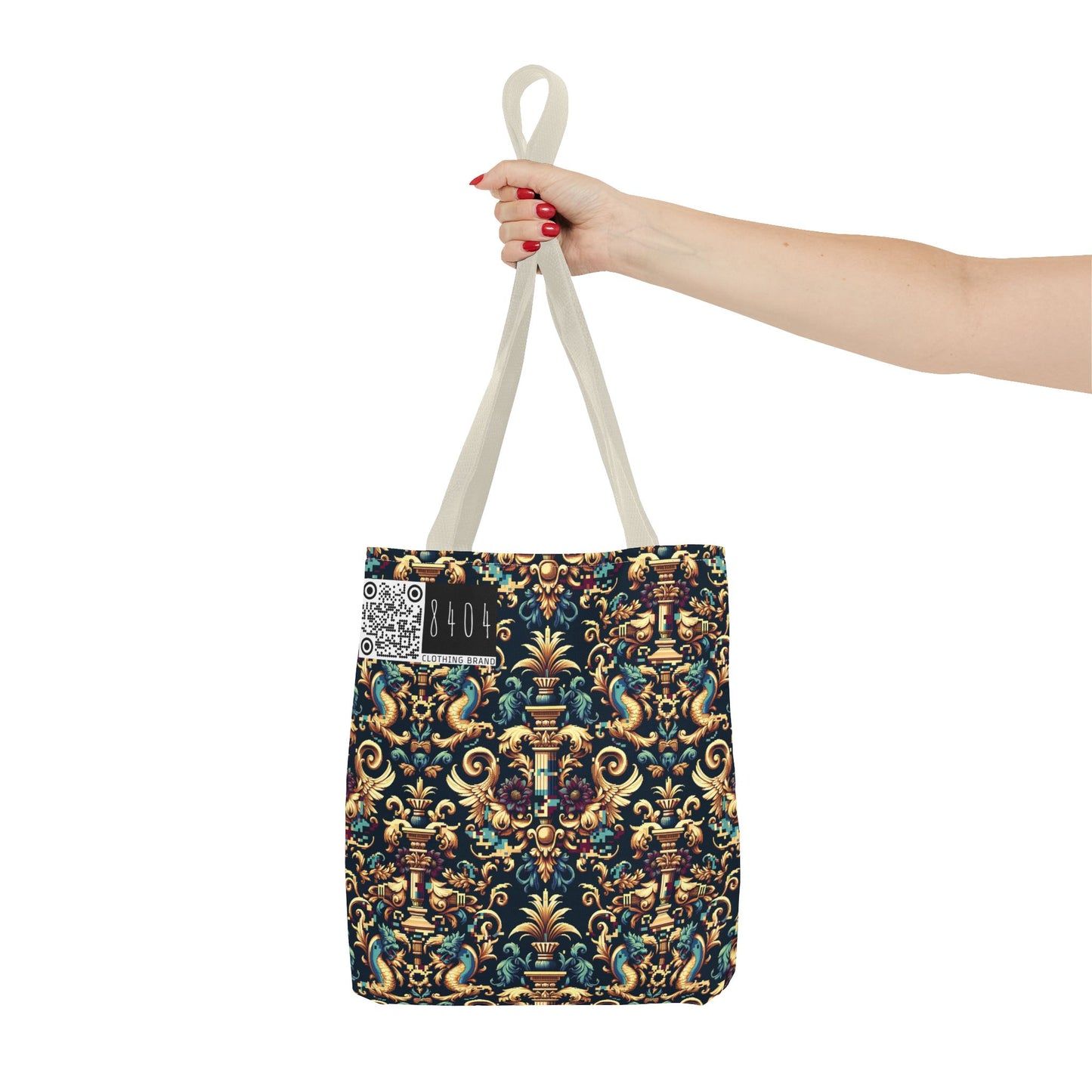 Digital Renaissance Modern Baroque Fusion Tote Bag - 8404 Design-57
