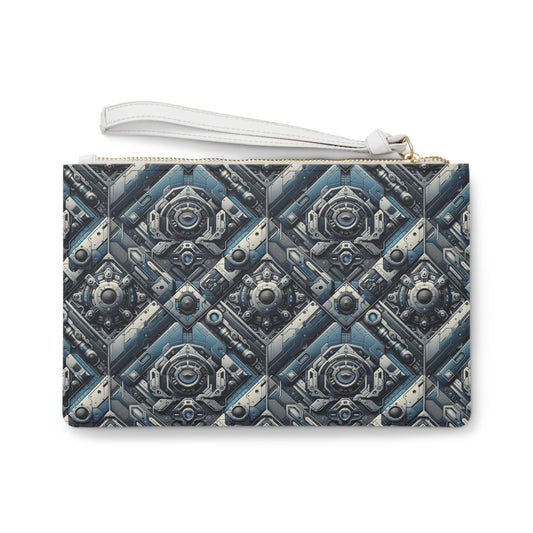 Tech Utility Fusion Tech-Forward Utility With a Futuristic Edge Clutch Bag - 8404 Design-43