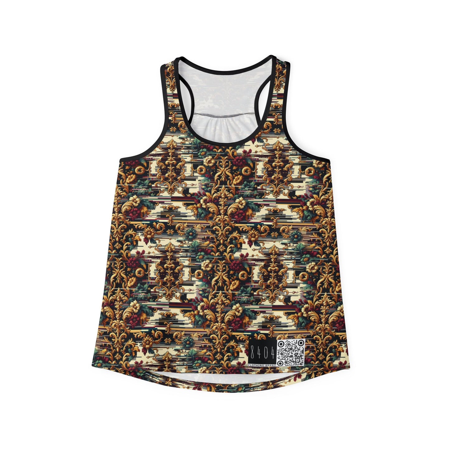 Digital Renaissance Modern Baroque Fusion Women's Tank Top - 8404 Design-63