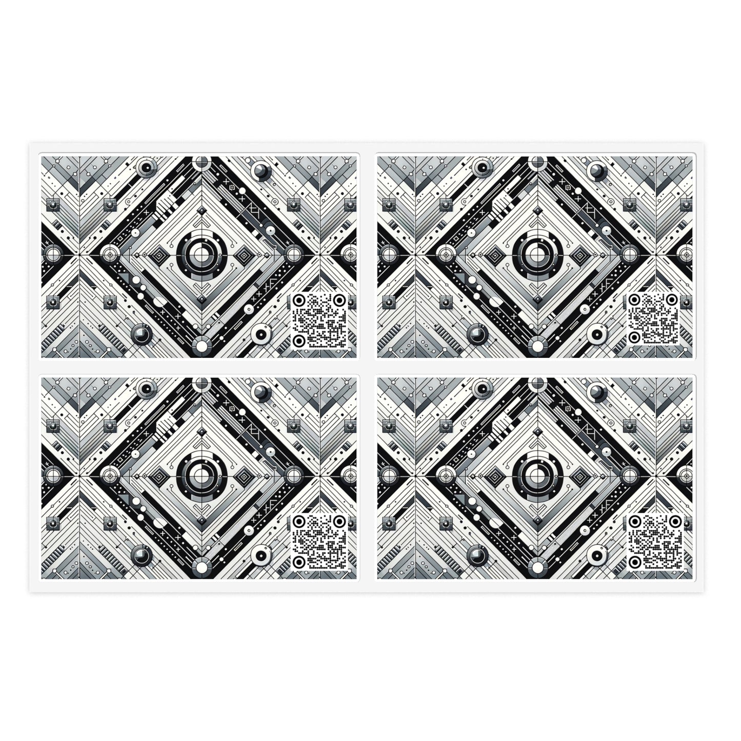 Tech Minimalism Minimalist Tech Sticker Sheets - 8404 Design-45