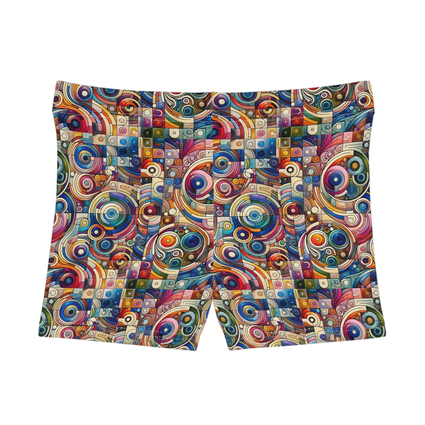 Digital Artistic Expression Artistic Streetwear Women's Shorts - 8404 Design-49