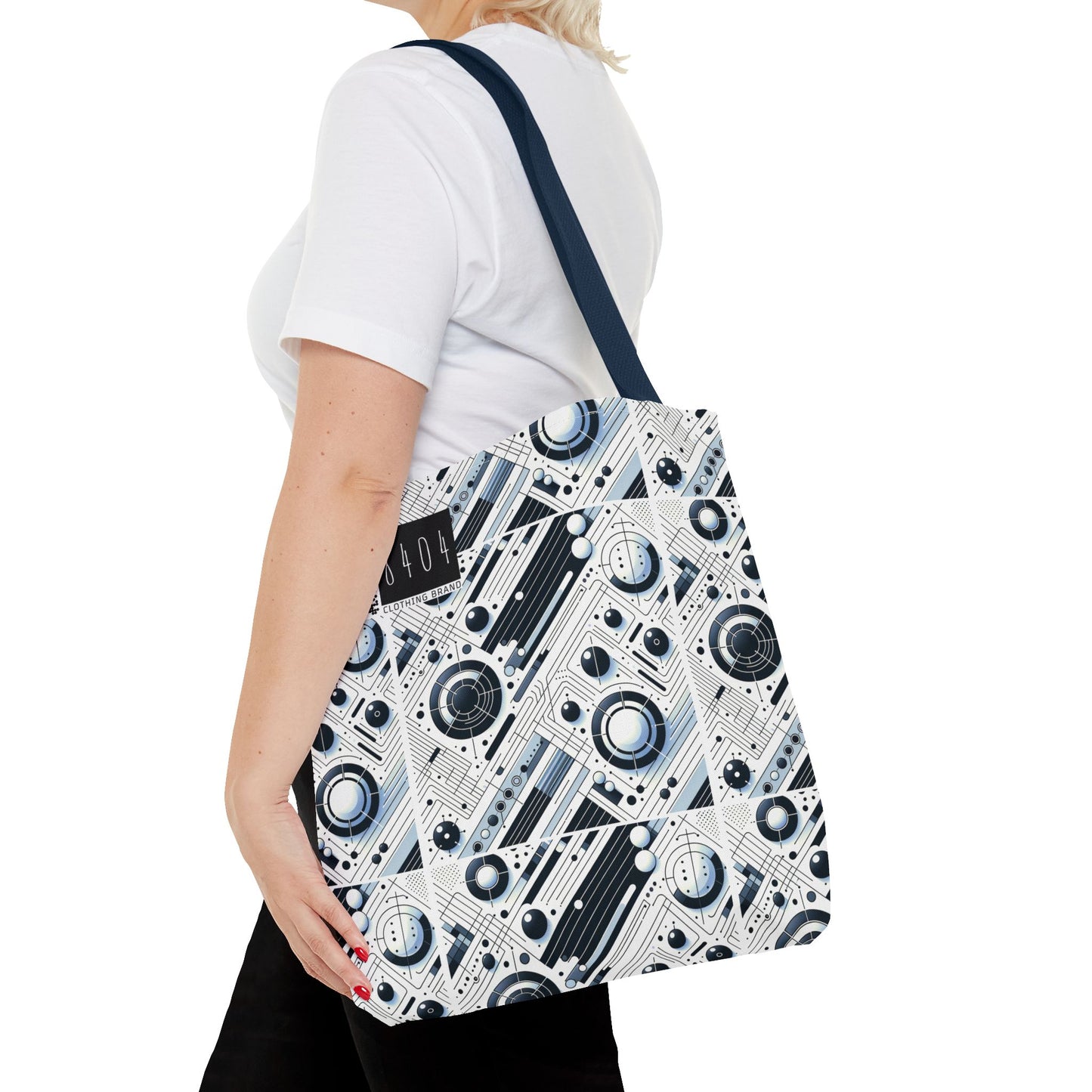 Tech Minimalism Minimalist Tech Tote Bag - 8404 Design-70
