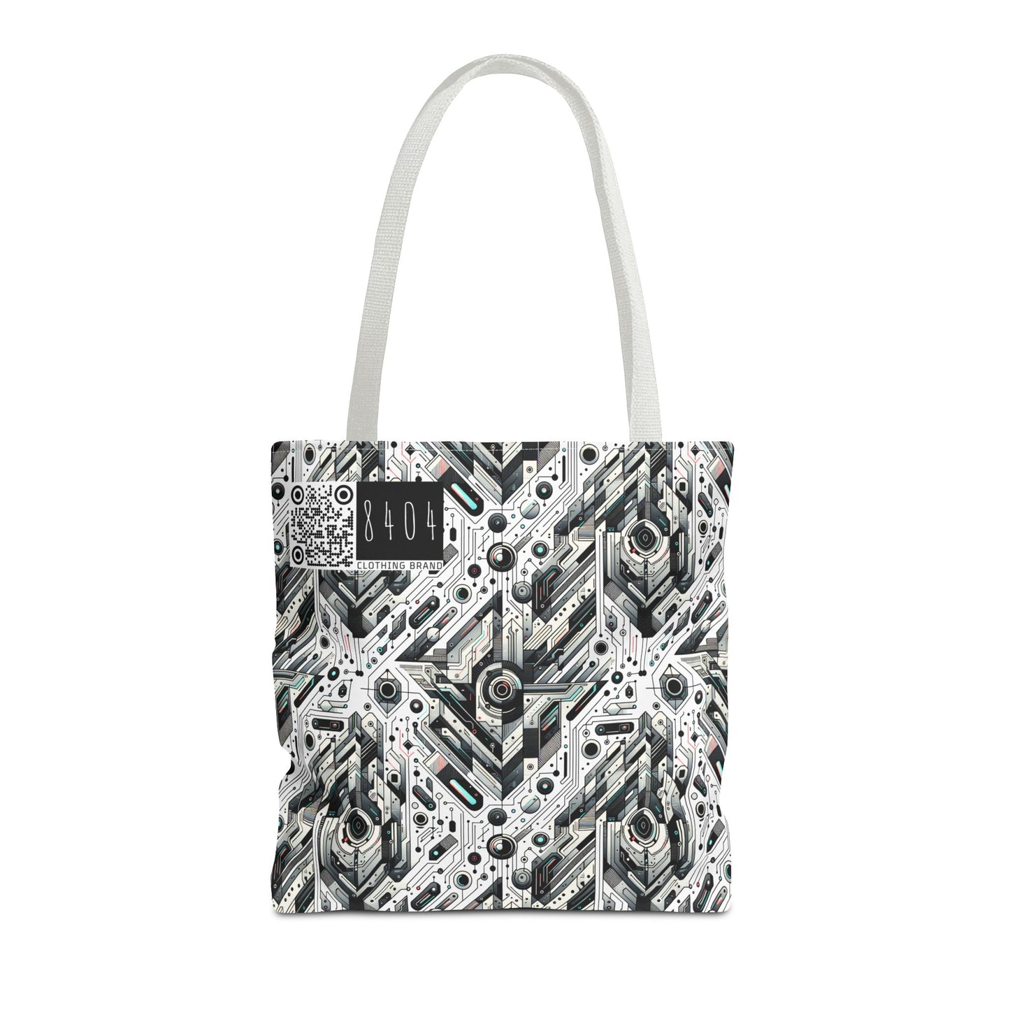 Tech-Infused Streetwear Tech-Forward Minimalism Tote Bag - 8404 Design-51