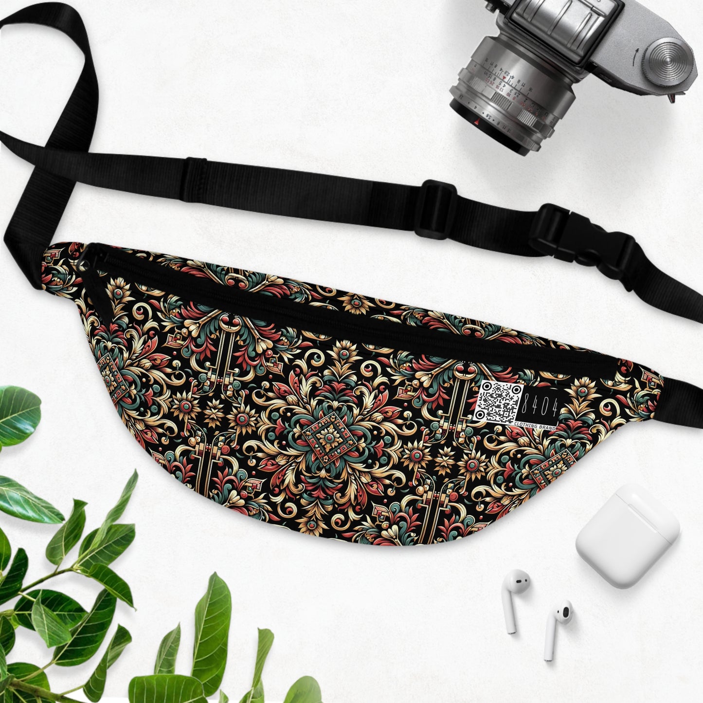 Streetwear Renaissance Artistic Clash of Old and New Fanny Pack - 8404 Design-46