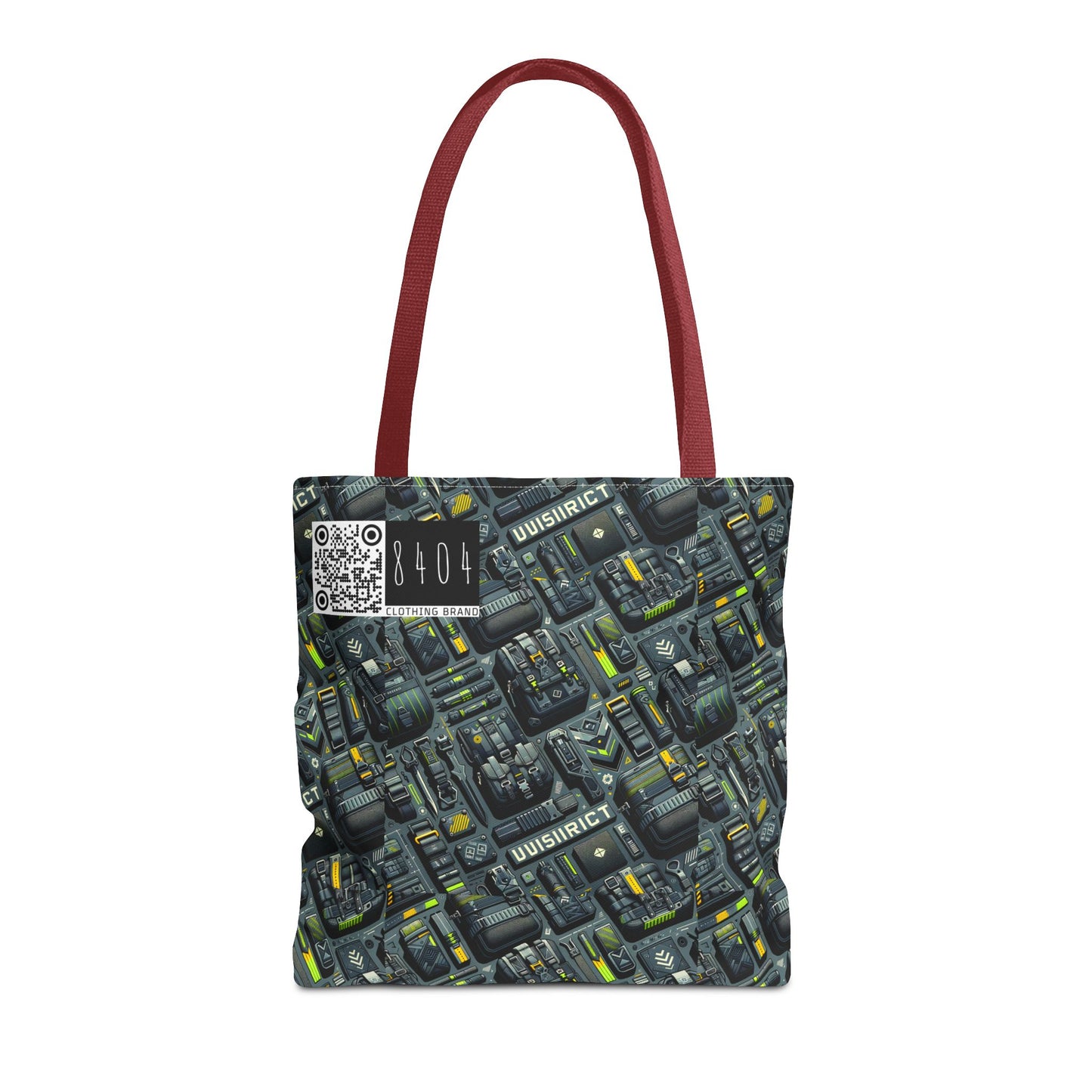 Tech Utility Streetwear Futuristic Tech-Forward Tote Bag - 8404 Design-47